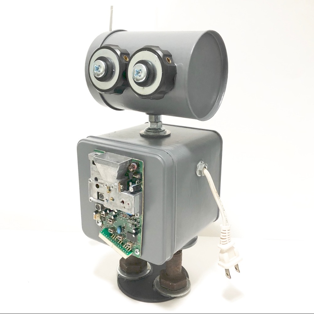 Found Objects Robot Sculpture - image 2